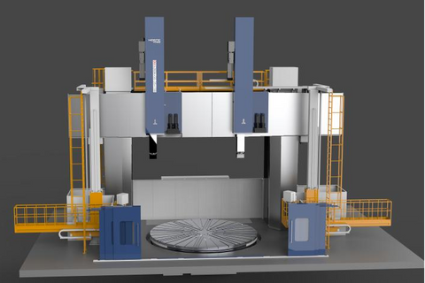 CK(X)52 Series CNC Double-Column Vertical Mill-Turn Lathes