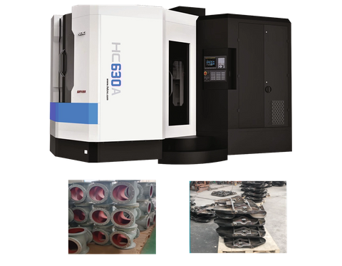 Horizontal Machining Center with Box Guideway