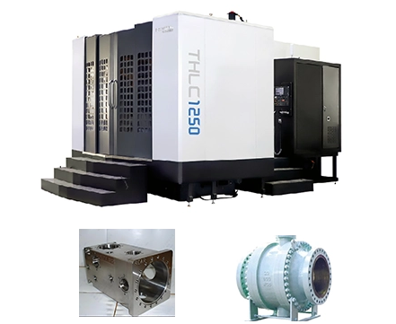 Telescopic Boring shaft spindle horizontal machining center