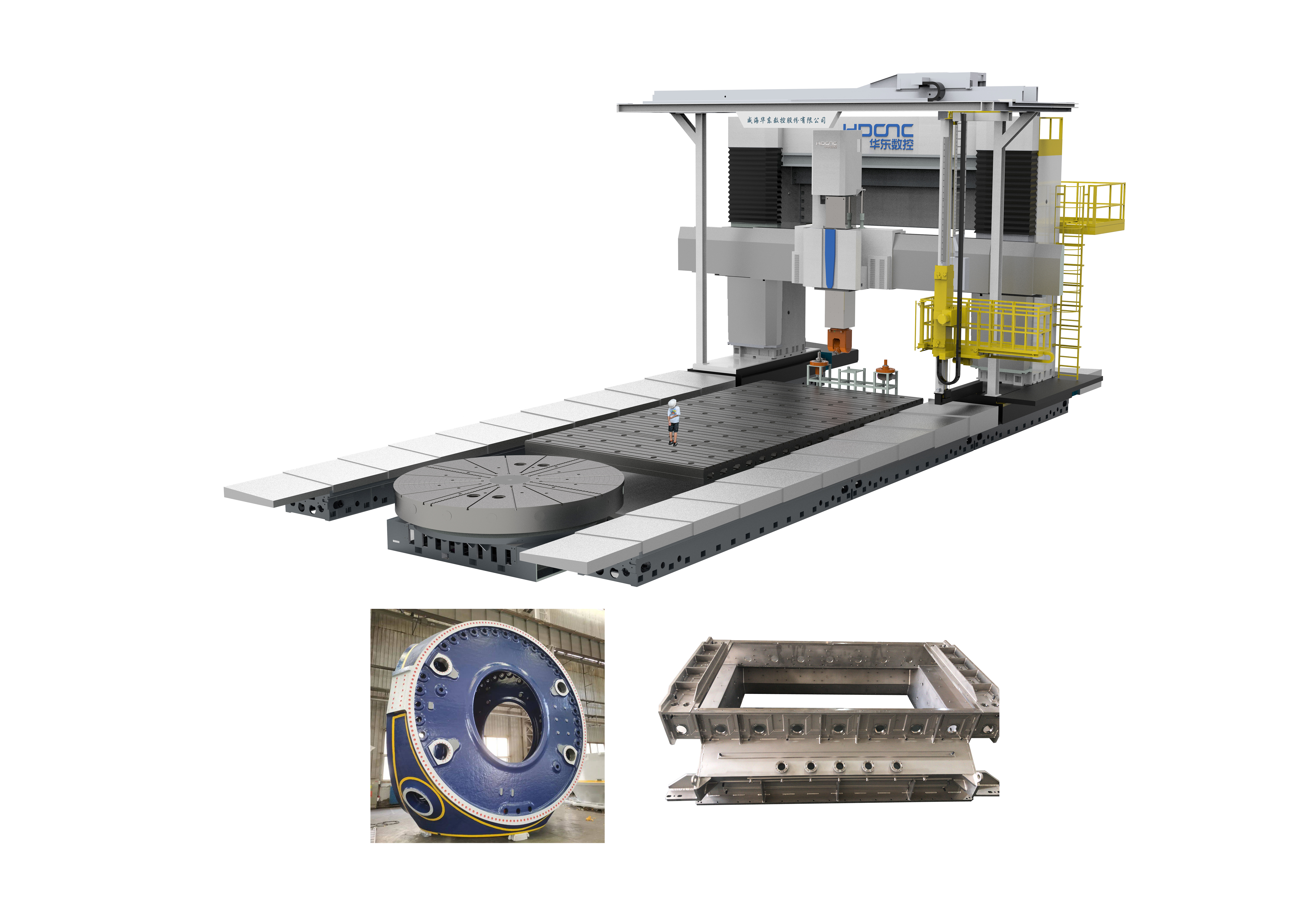 XKW28 Series CNC Moving Beam Gantry Moving Boring And Milling Machine
