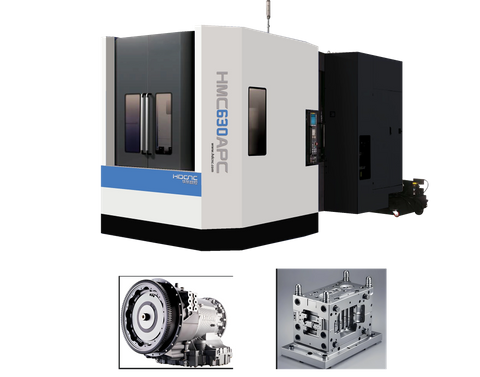 Horizontal Machining Center with Auto Pallet Changer