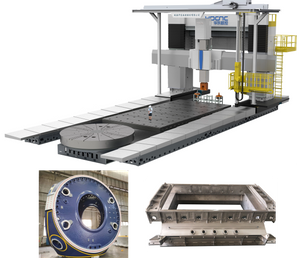XKW28 Series CNC Moving Beam Gantry Moving Boring And Milling Machine