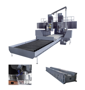 Double Column Surface Grinder with Two Heads
