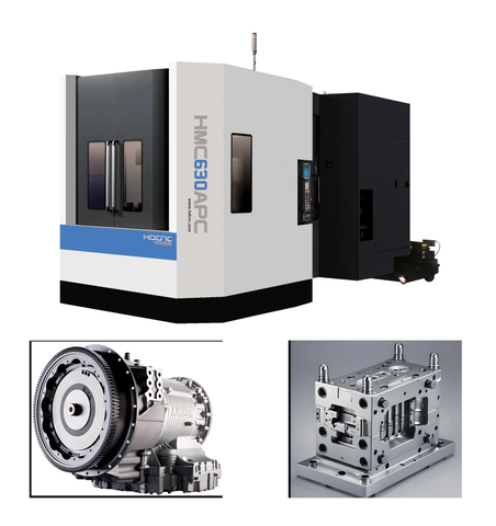 Horizontal Machining Center with Auto Pallet Changer